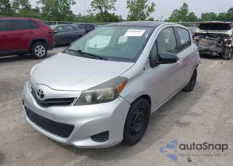 2012 Toyota Yaris L из США, поврежденный, VIN JTDKTUD3XCD502538